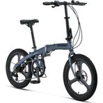 Mosso MARINE 20 HYD 7V 310H 20 Jant 7 Vites Mat Antrasit Katlanır Bisiklet
