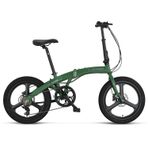 Mosso Marine 20 Jant 12K H.disk 7 Vites Katlanır Bisiklet Mat Race Green