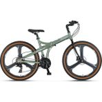 Mosso Marine 26 Jant 17K H.disk 21 Vites Katlanır Bisiklet Army Green - Yeşil