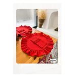 Mossy Kırmızı Yuvarlak Supla 38 Cm