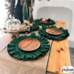 Mossy Yeşil Yuvarlak Supla 38 Cm
