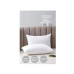 Mossyna 2 Adet 600 gram Microfiber Antialerjik Boncuk Silikon Dolgulu Konforlu Otel Yastık 50x70cm