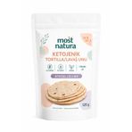 MOST NATURA Ketojenik Tortilla lavaş bitkisel lifli düşük karbonhidrat mix 120gr