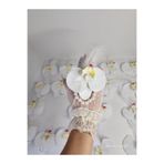 mostbeautifull Orkide Çiçekli Nedime Bilekliği Adet Kına Gecesi Bekarlığa Veda Bride Hediyelik
