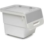 Motek 12 lt Tekli Organizer Kutusu Beyaz Plastik Malzeme Kapaksız Dikdörtgen Şekil