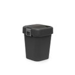 Motek 8 lt Comfort Dust Bin Siyah Çöp Kovası