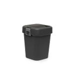 Motek 8 lt Comfort Dust Bin Siyah Çöp Kovası