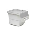 Motek Beyaz Tekerlekli Organizer Çok Amaçlı Saklama Kutusu 1X12 Lt