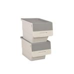 Motek Beyaz Tekerlekli Organizer Çok Amaçlı Saklama Kutusu 2X12 Lt
