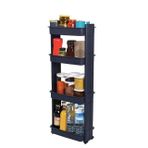 Motek Modern 4'lü Raf Antrasit Organizer