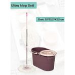 Motek Paspas Ultra Mop Seti Temizlik Seti - Kahverengi - Standart