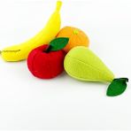 Mother And Toys Keçe Oyuncak - Mini Meyve Oyun Seti - Felt Toys - %100 El Yapımı
