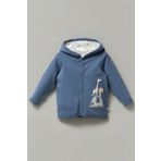Mother Love Uzun Kollu Kapüşonlu Bebek Hırka