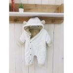 Mother Wings Bebek Tulumu Soft Hello Bear - 9 Ay - Bej