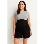 motherway maternity Hamile keten pamuklu şort