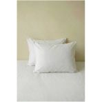Motif Mağaza 2'Li Yastık Kılıfı | %100 Pamuk Saten | 50X70 Cm Beyaz 50 X 70