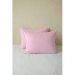 Motif Mağaza 2'Li Yastık Kılıfı | %100 Pamuk Saten | 50X70 Cm Pembe 50 X 70