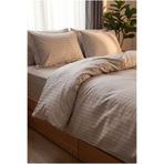 Motif Tekstil %100 PAMUK SATEN Çift Kişilik **EKLİ** Nevresim Seti -ÇARŞAFSIZ- (Nevresim ve 2 adet Yastık Kılıfı)