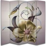 Motifli Özel Tasarım Paravan Room Divider 180 x 200 cm - 224 x 200 - Renkli