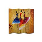 Motifli Özel Tasarım Paravan Room Divider PRV1152, 180 x 180