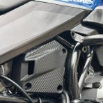 Motiker CF MOTO 250SR ORTA KAPAK SAĞ SOL KARBON STİCKER ETIKET MODELİ - Standart - Renkli