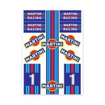 Motiker Evrensel Martini Vespa Sticker Etiketi