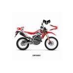 Motiker Honda CRF250 L "Divided Line" Tasarım Motosiklet Sticker Etiket Kaplama Modeli