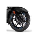 Motiker HONDA FORZA Sticker Jant Dışı Şerit Baskılı Mavi