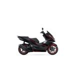 Motiker Honda PCX 2021 - 2024 Uyumlu Evrensel Çizgi Model Sticker Kaplama Etiket Modeli Kırmızı Renk
