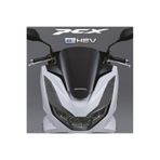 Motiker Honda PCX Ön Far Şeffaf Siyah Kaplama Sticker Etiket Modeli