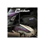 Motiker Honda Pcx Radyator Kapağı Kaplama Sticker Koruma Etiket Modeli Bal Peteği Mor