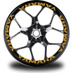 Motiker Yamaha Yazılı 16LI Jant Içi Yazı Sticker Etiket - Altın - Standart