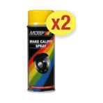 Motip 2 Adet Fren Kaliper Sprey Boya Sarı - Brake Calipper Yellow