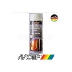 Motip 400 ml Beyaz Renk Isıya Dayanıklı Boya 500°C Yüksek Kapatıcılık ve Kolay Uygulama 420139