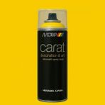 Motip Carat Dekoratif Sprey Boya 400ML Sarı Parlak Renk Ral 1018
