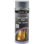 Motip Gümüs Renk Isıya Dayanıklı Sprey Boya 400 ml Yüksek Yapışma Özelliği ile