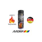 Motip Yüksek Isıya Dayanıklı Siyah Sprey Boya 400ml.
