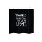 Motivasyon Temalı Özel Tasarım Paravan Room Divider PRV1067, 180 x 180