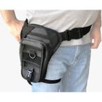 Motoanl Motosiklet Bel Bacak Çantası Impertex Kumaş 5 Fermuarlı Kılıflı Motor Çanta