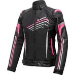 Motoanl Motosiklet Kadın Montu 4 Mevsim Maxdura 600-D Dayanıklı Kumaş Ve Deri Women Motor Mont