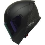 Motoanl Motosiklet Kask Ece 22.R06 Güneş Vizörlü Full Face Motorcu Kaskı Voce X91 - Siyah