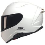 Motoanl Motosiklet Kaskı Full Face Double Güneş Vizörlü Ece 22.06R Motor Kask White - Beyaz