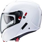 Motoanl Motosiklet Kaskı Horus X Metal Beyaz Motor Çene Açılır Kask