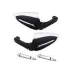 Motoanl Motosiklet LED Elcik Rüzgar Koruma Mafsallı Üniversal Motor LED Elcik