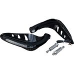 Motoanl Motosiklet LED Plastik Elcik Rüzgar Koruma Işıklı Üniversal Motor LED Elcik