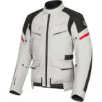 Motoanl Motosiklet Montu 4 Mevsim Long Oxford Kumaş Motor Touring Mont Man Grey - XL