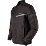 MotoANL Motosiklet Montu Omuz Dirsek Sırt Koruma Ce Onaylı Maxdura 600-D Dayanıklı Kumaş Siyah Kurye Motor Montu Sky Black - 4XL