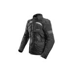 Motoanl Motosiklet Montu Uzun Model 4 Mevsim Full Korumalı Maxdura Kumaş Aırbag Toruıng Mont Siyah