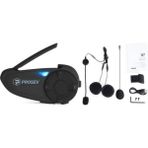 Motoanl Motosiklet Suya Dayanıklı Mp3 ve Radyo Dinleme Bluetooth 5.0 Bağlantılı Motor Intercom