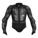 Motoanl Siyah Body Armor Fileli Yazlık Full Koruma Omuz Sırt Dirsek Göğüs Karın Koruma Cross Motorcu Montu ANKASHOP®483 - 2XL